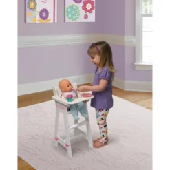 Badger Basket Doll High Chair With Accessories And Free Personalization Kit - White/Pink/Gingham -Doll Sale Shop GUEST 03c60dc7 ebb3 4320 a042 ef89c1be0a7d