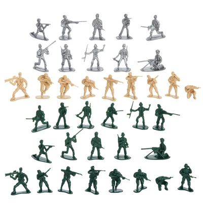 Blue Panda 400 Piece Army Men Action Figures Set With Map, Includes Carrying Tote For Easy Clean Up 5 Blue Panda 400 Piece Army Men Action Figures Set With Map, Includes Carrying Tote For Easy Clean Up - Image 5