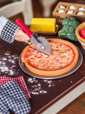 The Queen Treasures 18" Doll 20pc Pizza Set And Chefs Clothes Fits American Girl 7 The Queen Treasures 18" Doll 20pc Pizza Set And Chefs Clothes Fits American Girl - Image 7