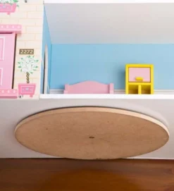 HearthSong Imagine My Place Dollhouse With Turntable And 35-Piece Dollhouse Furniture Set -Doll Sale Shop GUEST 07893ca2 dc3a 4562 9fba 735af090261a