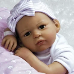 Paradise Galleries Real Life Baby Doll The Princess Has Arrived. 20 Inch Reborn Baby Girl Crafted In Silicone - Like Vinyl & Weighted Cloth Body -Doll Sale Shop GUEST 10eaf836 ae97 4f04 9459 c5652d5b3853