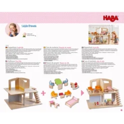 HABA Little Friends Dollhouse City Villa With 10 Pieces Of Furniture 18 HABA Little Friends Dollhouse City Villa With 10 Pieces Of Furniture -Doll Sale Shop GUEST 12085b16 b718 4e24 9ebd f712054452df