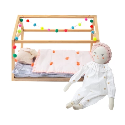 Meri-Meri Meri Meri Wooden Bed Dolly Accessory (Pack Of 1) 5 Meri-Meri Meri Meri Wooden Bed Dolly Accessory (Pack Of 1) - Image 5