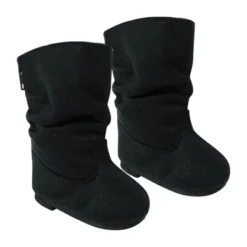 Sophia’s Suede Slouchy Boots For 18” Dolls, Black