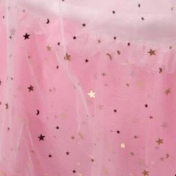 Badger Basket Sweet Dreams Round Doll Bassinet With Canopy And LED Lights - Pink/White/Stars -Doll Sale Shop GUEST 15f32a80 0b65 4ac1 9fb8 0054e099bd72