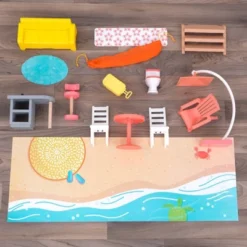 Kidkraft Ferris Wheel Fun Beach House Wooden 360-Play Dollhouse With 19 Accessories 14 Kidkraft Ferris Wheel Fun Beach House Wooden 360-Play Dollhouse With 19 Accessories -Doll Sale Shop GUEST 1a3a3146 0c08 4ded abb9 fc696c0e1b37