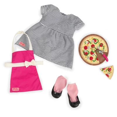 Our Generation Isa With Storybook & Outfit 18" Posable Cooking Doll 3 Our Generation Isa With Storybook & Outfit 18" Posable Cooking Doll - Image 3