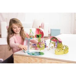 Schleich Glittering Flower House With Unicorns