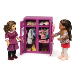 School Style Double Doll Locker - Purple -Doll Sale Shop GUEST 248a22c2 62e4 4d83 82fb a3c53551fedd