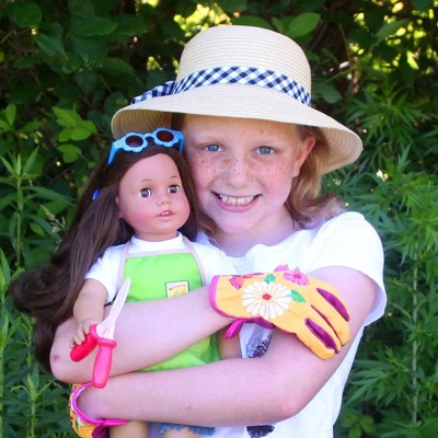 Sophia's By Teamson Kids Smithsonian Horticulturist Set For 18" Dolls 2 Sophia's By Teamson Kids Smithsonian Horticulturist Set For 18" Dolls - Image 2