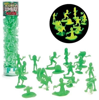 SCS Direct Zombie Action Figures -100 Glow In The Dark Zombies With 14 Unique Sculpts - Includes Zombies, Zombie Pets, Gravestones, And Humans 1 SCS Direct Zombie Action Figures -100 Glow In The Dark Zombies With 14 Unique Sculpts - Includes Zombies, Zombie Pets, Gravestones, And Humans