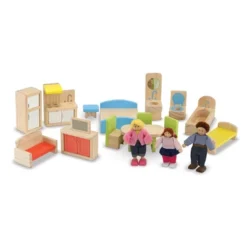 Melissa & Doug Hi-Rise Wooden Dollhouse With Furniture, Garage And Working Elevator 9 Melissa & Doug Hi-Rise Wooden Dollhouse With Furniture, Garage And Working Elevator -Doll Sale Shop GUEST 26a43031 6f6b 4e36 9248 5b2962d4b3b9
