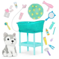 Glitter Girls Pet Grooming & 6" Dog Plush Husky Accessory Playset For 14" Dolls 13 Glitter Girls Pet Grooming & 6" Dog Plush Husky Accessory Playset For 14" Dolls -Doll Sale Shop GUEST 27516eff cfc2 4a2e ba24 376d808a266a