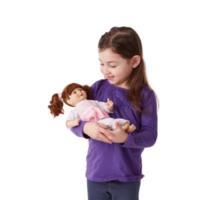 Melissa & Doug Standard Mine To Love Brianna 12" Soft Body Baby Doll 6 Melissa & Doug Standard Mine To Love Brianna 12" Soft Body Baby Doll - Image 6