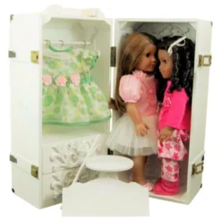 The Queen's Treasures 18 Inch Doll Furniture,Clothes Storage Trunk Case 11 The Queen's Treasures 18 Inch Doll Furniture,Clothes Storage Trunk Case -Doll Sale Shop GUEST 306dd10c bd4c 471d 80a1 0cd08ae2cff2