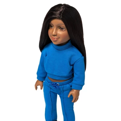 I'M A GIRLY Kayla 18" Fashion Doll With Brunette Interchangeable Wig To Style 5 I'M A GIRLY Kayla 18" Fashion Doll With Brunette Interchangeable Wig To Style - Image 5