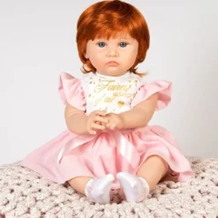 Paradise Galleries Reborn Toddler - Once Upon A Princess, 20 Inch Made In GentleTouch Vinyl, Red Hair, 6-Piece Realistic Baby Doll Gift Set -Doll Sale Shop GUEST 34520666 5e3f 4481 b9a3 fee7be247d60