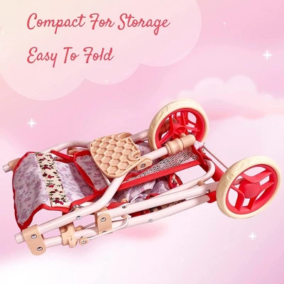 The New York Doll Collection Baby Doll Stroller - Jogging Toy Stroller 3 The New York Doll Collection Baby Doll Stroller - Jogging Toy Stroller - Image 3