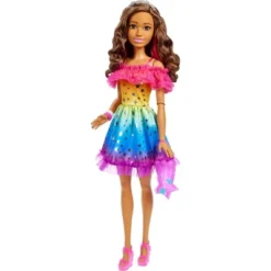 Barbie 28" Large Doll With Brown Hair And Rainbow Dress 7 Barbie 28" Large Doll With Brown Hair And Rainbow Dress -Doll Sale Shop GUEST 3b3b51ab 2640 415c 9a09 9a97409e51ae