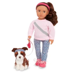 Our Generation Natalia & Nillie 18" Doll & Pet Training Set -Doll Sale Shop GUEST 3d61c2bd eb78 4a83 a128 db9f0686417c