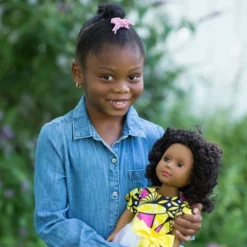Ikuzi Dolls Pink & Yellow Dress Doll With Black Hair 18" Fashion Doll -Doll Sale Shop GUEST 401a9ec0 5e6a 4409 b19d 4217ee699fc0