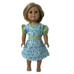 Doll Clothes Superstore Size 6 Matching Girl And Doll Blue Flower Dresses -Doll Sale Shop GUEST 4629ee71 0eaa 4941 8bd0 73589d9ad4a9