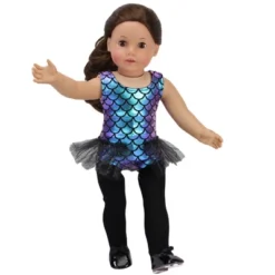 Sophia’s Jazz Leotard Costume And Tap Shoes For 18'' Dolls, Black -Doll Sale Shop GUEST 48ea59c7 dad2 4b2c 8607 efb25b52a806