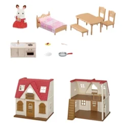 Calico Critters Red Roof Cozy Cottage 8 Calico Critters Red Roof Cozy Cottage -Doll Sale Shop GUEST 4c03b577 e1f2 4215 8d2d f614b45c3124