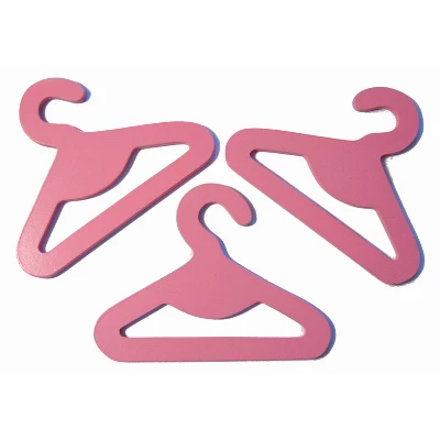 Badger Basket Doll Armoire W/ Hangers - White/Pink 5 Badger Basket Doll Armoire W/ Hangers - White/Pink - Image 5