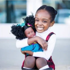 Orijin Bees Fro Puffy 12" Baby Bee Doll - Black Hair With Brown Eyes -Doll Sale Shop GUEST 53e39f01 eb97 40ed b75c 0b7c7a119001