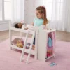 Badger Basket Doll Bunk Beds With Ladder And Storage Armoire