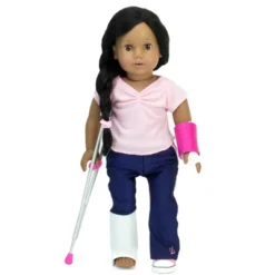 Sophia’s Wheelchair, Cast And Crutches Set For 18" Dolls, Hot Pink -Doll Sale Shop GUEST 55a373c0 3de0 4fca 8ed9 c9adec35f2e0