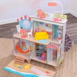 Kidkraft Ferris Wheel Fun Beach House Wooden 360-Play Dollhouse With 19 Accessories 13 Kidkraft Ferris Wheel Fun Beach House Wooden 360-Play Dollhouse With 19 Accessories -Doll Sale Shop GUEST 56b14ed6 0c38 46a4 b631 f32272eaad2a