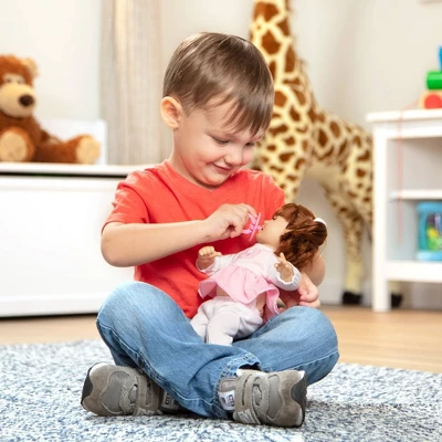 Melissa & Doug Standard Mine To Love Brianna 12" Soft Body Baby Doll 1 Melissa & Doug Standard Mine To Love Brianna 12" Soft Body Baby Doll