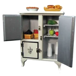 The Queen's Treasures 18 Inch Doll Furniture Vintage Style Ice Box Refrigerator -Doll Sale Shop GUEST 5bacaf35 b05e 4378 b0ea fd64b673c033