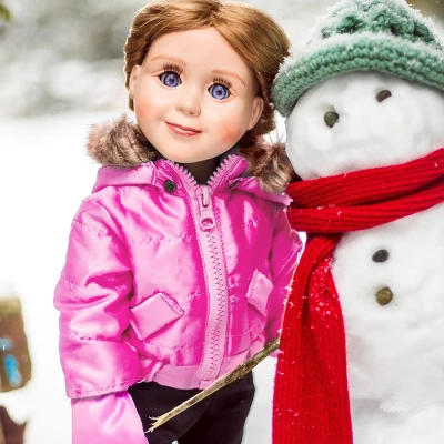 The Queen's Treasures 18 Inch Doll Complete 6 Piece Ski Wear Clothes 2 The Queen's Treasures 18 Inch Doll Complete 6 Piece Ski Wear Clothes - Image 2