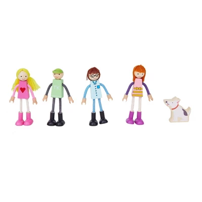 Olivia's Little World Kids Buildable Furnished Wooden Dollhouse For 3.5" Dolls 5 Olivia's Little World Kids Buildable Furnished Wooden Dollhouse For 3.5" Dolls - Image 5