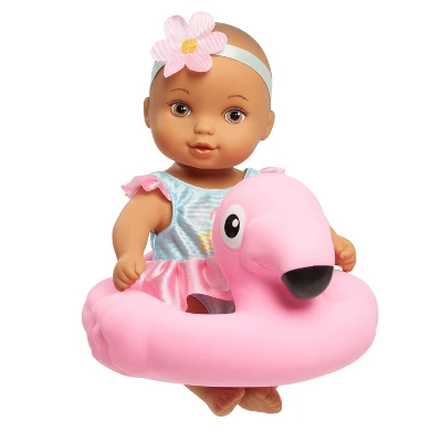 Waterbabies Bathtime Fun 9" Baby Doll - Light Brown Eyes 2 Waterbabies Bathtime Fun 9" Baby Doll - Light Brown Eyes - Image 2