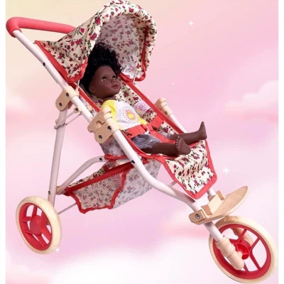 The New York Doll Collection Baby Doll Stroller - Jogging Toy Stroller 6 The New York Doll Collection Baby Doll Stroller - Jogging Toy Stroller - Image 6