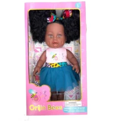 Orijin Bees Fro Puffy 12" Baby Bee Doll - Black Hair With Brown Eyes -Doll Sale Shop GUEST 644d5d2c 9e08 433e aaf6 1413bb130d53