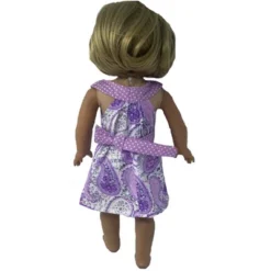 Doll Clothes Superstore Size 12 Matching Girl And Doll Lavender Paisley Sundress -Doll Sale Shop GUEST 680412dc ad80 4b09 9b83 1105b34d1f8b