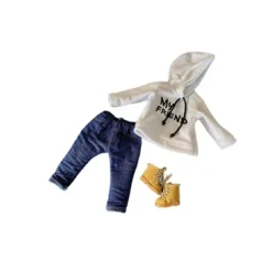 Our Brown Boy Joy Original My Friend White Hoodie Baby Doll 1 7 Our Brown Boy Joy Original My Friend White Hoodie Baby Doll 1 -Doll Sale Shop GUEST 728293f5 cf4d 43a8 8734 7e7c0f057f11