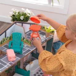 Kidkraft Backyard Cookout Wooden Dollhouse With 16 Play Furniture Accessories -Doll Sale Shop GUEST 736c888b e793 43bb 81e9 0e039103a938