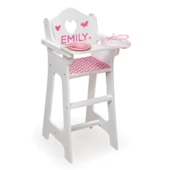 Badger Basket Doll High Chair With Accessories And Free Personalization Kit -Doll Sale Shop GUEST 73705c40 430b 4e74 b011 5134c16bcb71