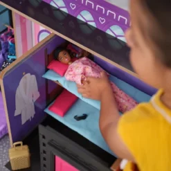 KidKraft 2-in-1 Wooden Hotel & Waterslide Dollhouse -Doll Sale Shop GUEST 74139a65 74e8 4747 abf7 3430c6c6b6e3