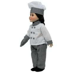 The Queen's Treasures 18 Inch Doll 6 Piece Pastry Chef Clothing Outfit -Doll Sale Shop GUEST 747e6e7d b617 46d6 8278 9ab512b89f18