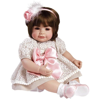 Adora Realistic Baby Doll Enchanted Toddler Doll - 20 Inch, Soft CuddleMe Vinyl, Brown Hair, Brown Eyes 1 Adora Realistic Baby Doll Enchanted Toddler Doll - 20 Inch, Soft CuddleMe Vinyl, Brown Hair, Brown Eyes