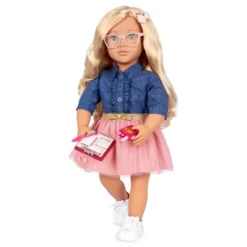 Our Generation Emily Posable 18" Party Planner Doll & Storybook -Doll Sale Shop GUEST 7ff4840d 99e1 44a8 a537 6f2e7b2c2ec8