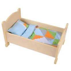 Kaplan Early Learning Wooden Doll Bed With Bedding 5 Kaplan Early Learning Wooden Doll Bed With Bedding -Doll Sale Shop GUEST 8045e41c 0147 4250 8d13 bfebcfd89b35