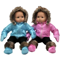 The Queen's Treasures 15" Baby Doll Clothes Set Of Two Winter Outerwear -Doll Sale Shop GUEST 80c71062 e854 4425 bf18 2f045ed3b38b